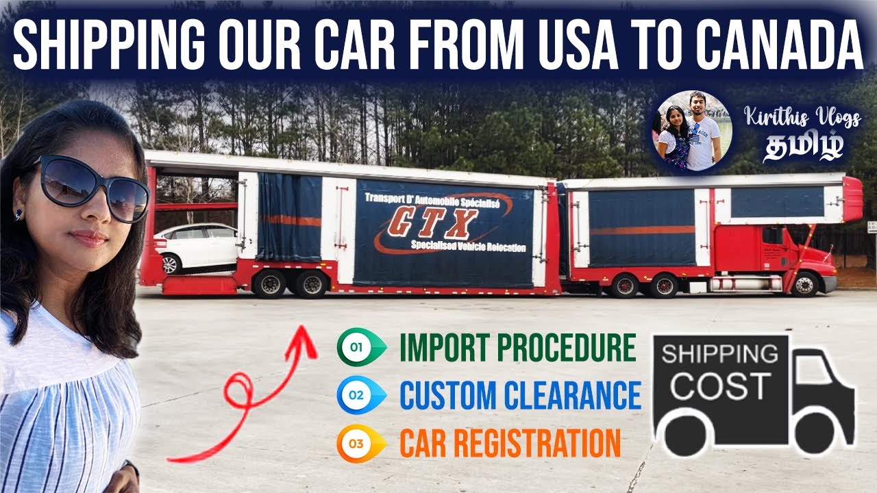 How much we PAID to ship our car?😲😮Shipping our car from USA to Canada