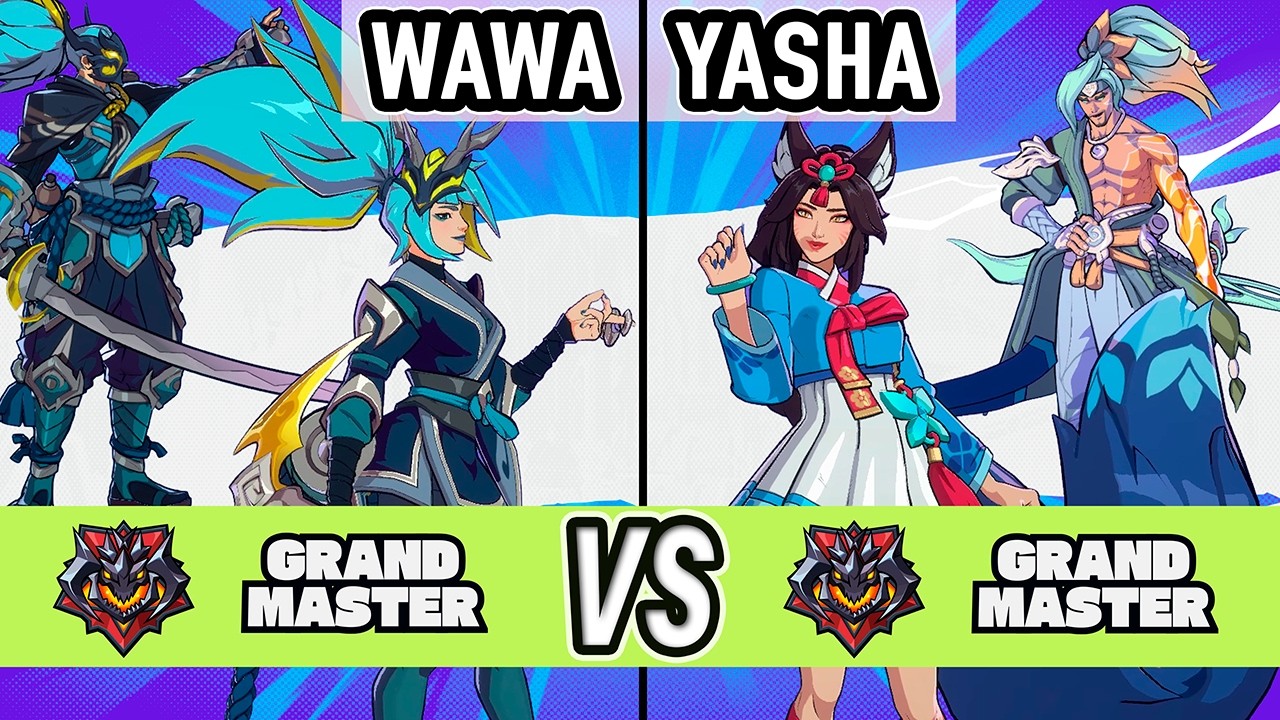 2XKO ▱ Wawa (Akali / Yasuo) vs Yasha (Yasuo / Ahri) ▱ High Level
