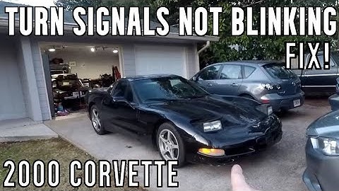 No Blinkers Fix - 2000 C5 Corvette