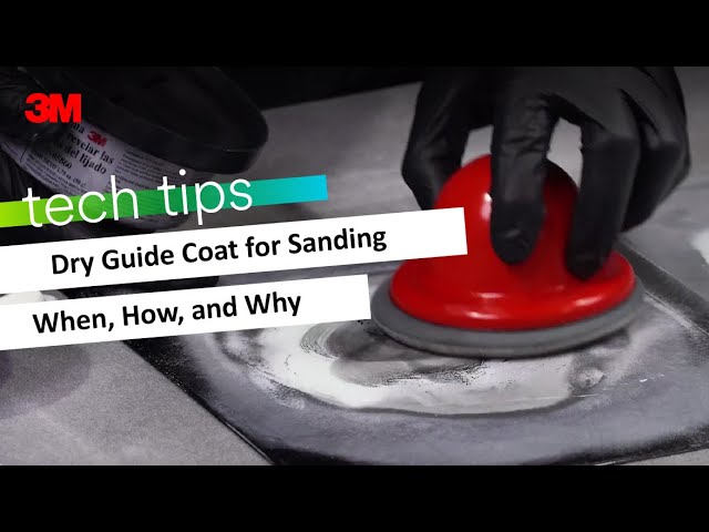 TECH TIPS: Dry Guide Coat for Sanding - When, How, and Why 