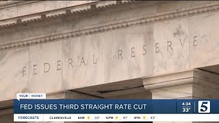 Fed cuts interest rate for third time this year, signals only one cut in 2026