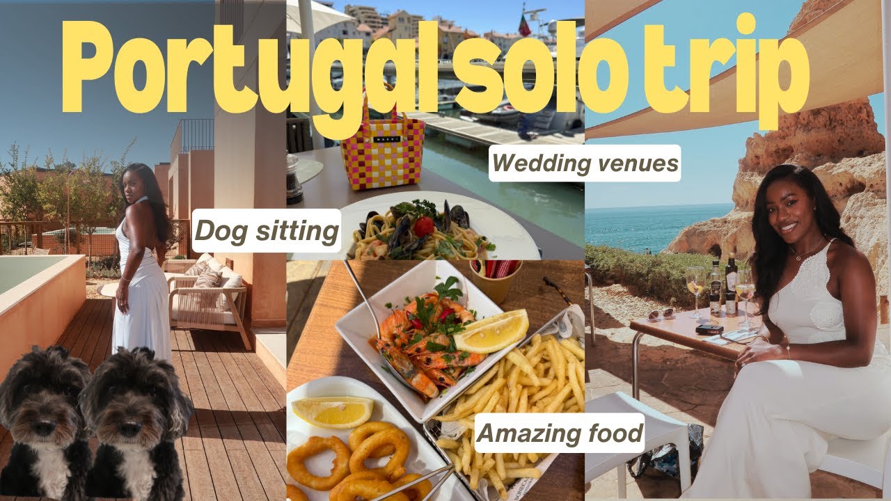 MY SOLO TRIP TO PORTUGAL | Dog sitting, Algarve restaurants, villas to buy & wedding venues