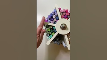 Organizing Copic Sketch Markers (ASMR)