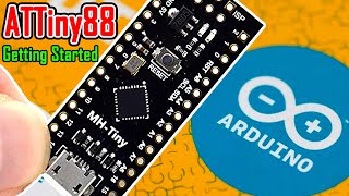 Getting started with MH-Tiny ATTINY88 microcontroller development board NANO v3.0