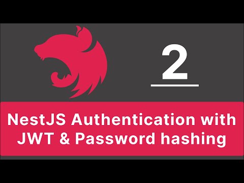 NestJS: Register & Login w/bcrypt & ... | NestJS Auth with JWT & Password Hashing Series 2/4