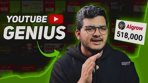 How ‪‎⁨@decodingyt⁩  ‎⁨@Algrow⁩  Dominates YouTube : His SECRET to Beat the YouTube Algorithm