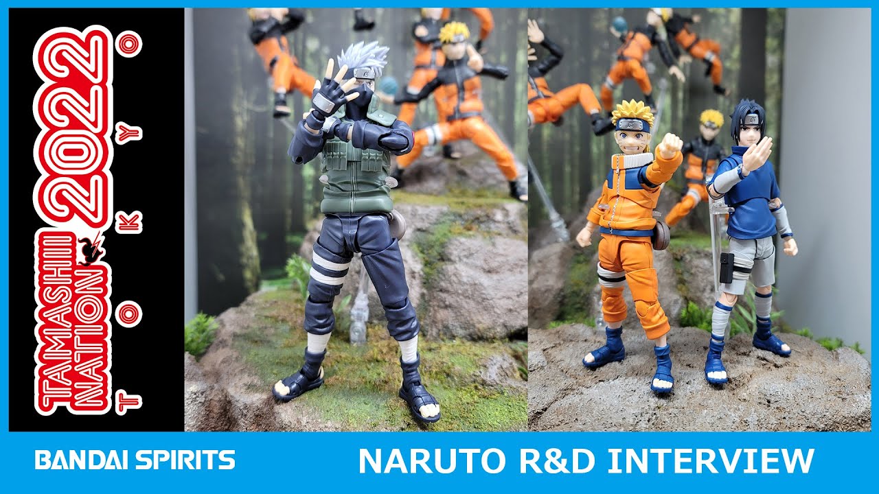 Coleção Time 7 S.H.Figuarts Naruto Bandai