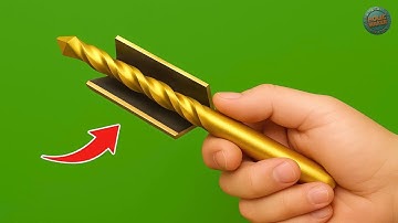 FREE Sharpening! 5 Genius Tricks To Get RAZOR-SHARP Drill Bits