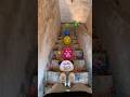 👣🎈💥Challenge the staircase obstacle course and pop the colorful balloons!#shorts