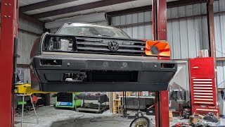 GLTC Mk2 Jetta Part 9 Pandem wide body 07k swap