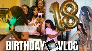 my 18TH BIRTHDAY WEEKEND vlog ⋆˙⟡| airbnb, dinner, pictures, matching pjs, etc!