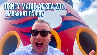 Disney Magic at Sea UK | Embarkation day | Liverpool 2021