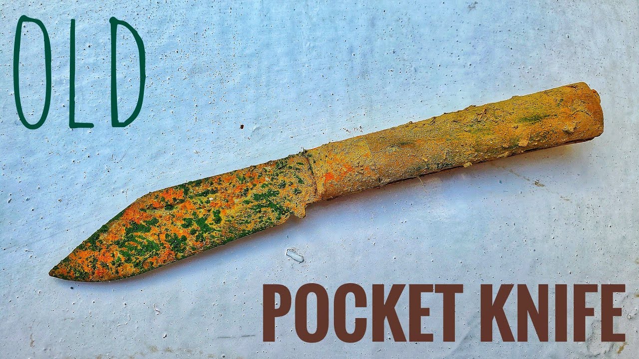 Old Pocket Knife Restoration 15 MIN RESTORATION YouTube