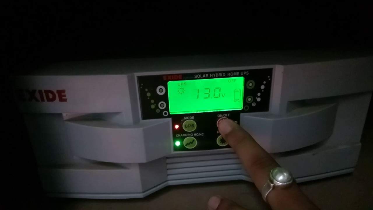 Problem with inveter. - YouTube