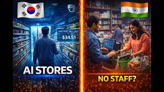 Trending 🚨 Korea’s AI Retail Stores vs India — Can Shops Run Without Staff