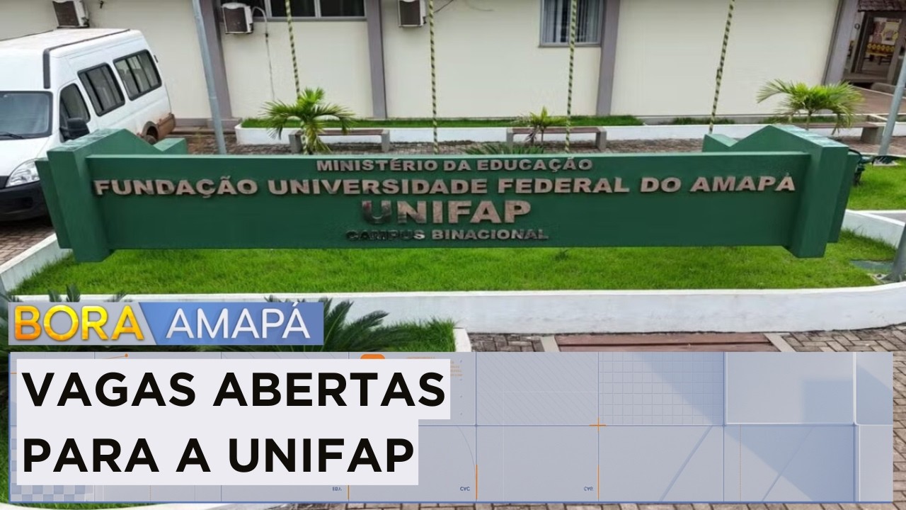 394 vagas serão distribuídas para 19 cursos de graduação da UNIFAP