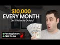 Earning $10,000 Per Month With A.I Story Videos Step By Step &amp; Beginner Friendly!