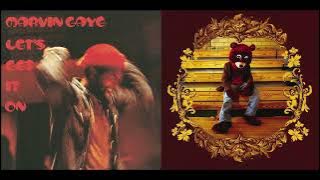 Spaceship - Kanye West ft. GLC & Consequence (Original Sample Intro) ( Distant Lover - Marvin Gaye )