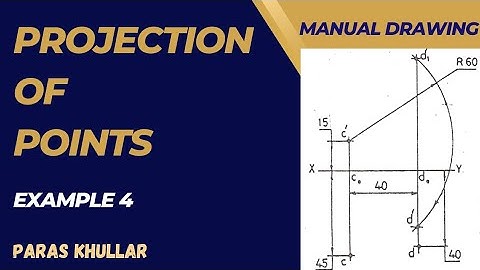 Projection of Points | Finding Quadrant of the Point | Engineering Drawing | Paras Khullar