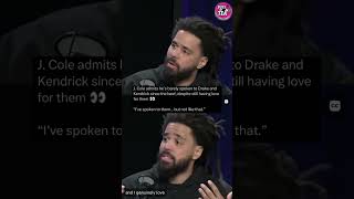 J. Cole Reveals He Barely Talks to Drake &amp; Kendrick After Beef 😳 #shorts #celebritynews #jcole