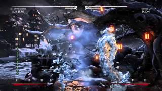 Mortal Kombat X| Sub Zero Corner Clone