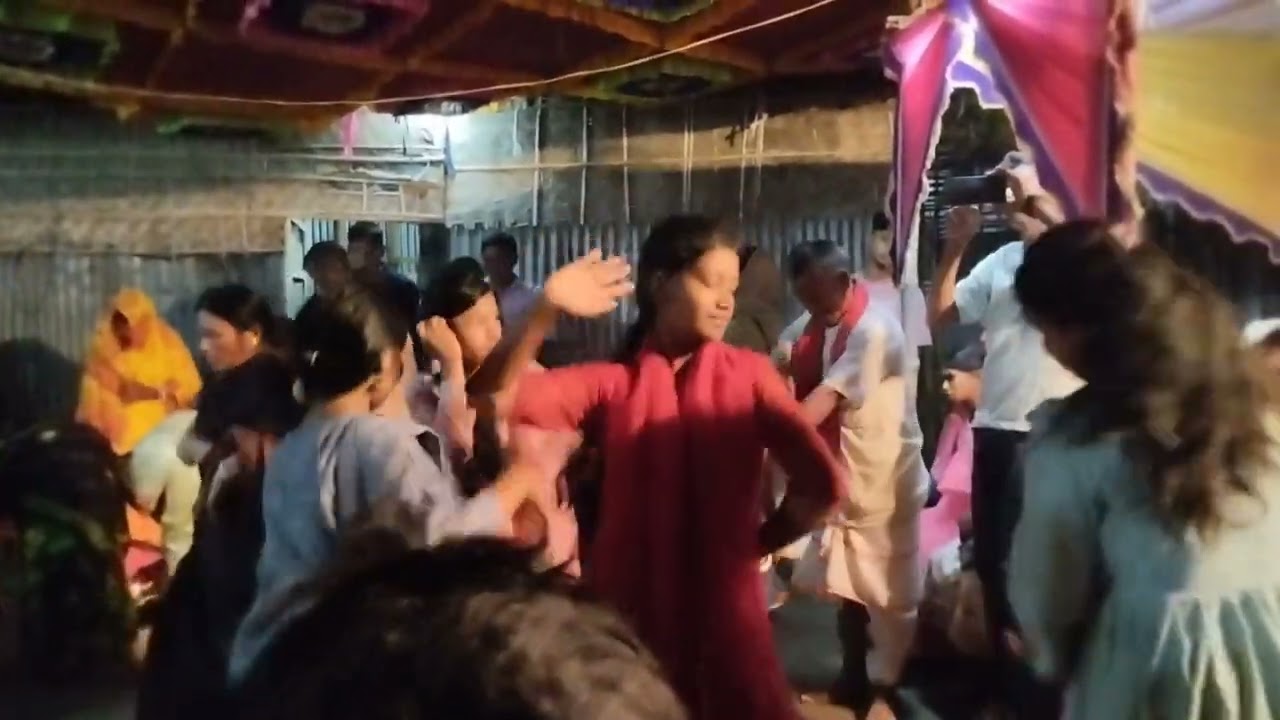 বিয়ে বাড়ির বাজনা সহ নাচ 🤗🤗biye barir bajna Soho nach🤗🤗