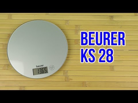 Распаковка BEURER KS 28