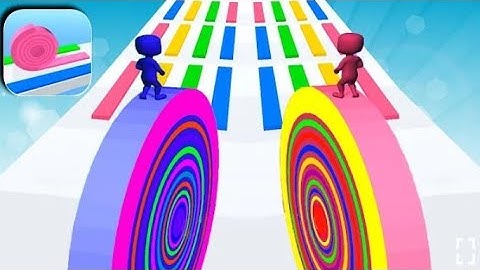 Layers Roll Gameplay All Levels iOS,Android Mobile Game Walkthrough New Update Pro Mix Level OLRAYZ