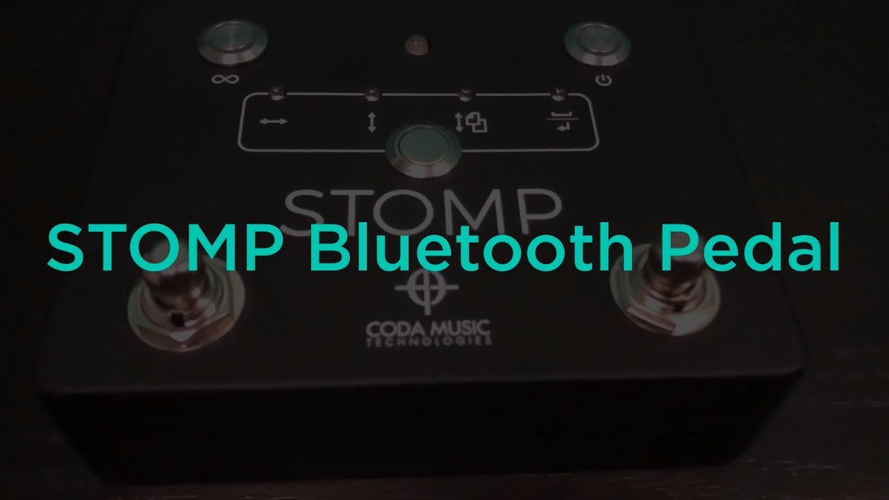 Using the CODA STOMP with OnSong YouTube