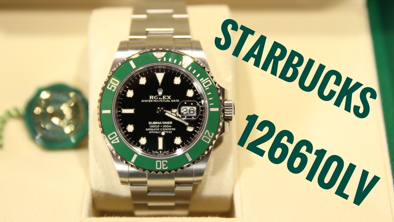 Rolex Submariner 126610LV - New Model Starbucks