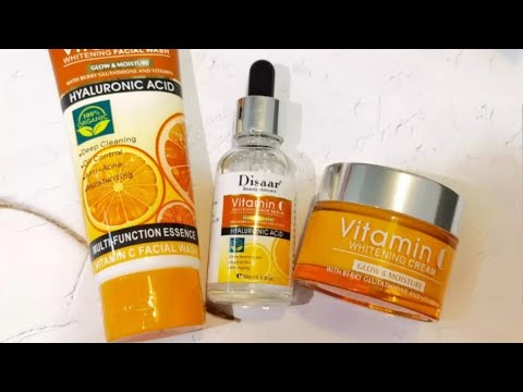 Disaar Vitamin C Whitening & Glowing Skin Care Set
