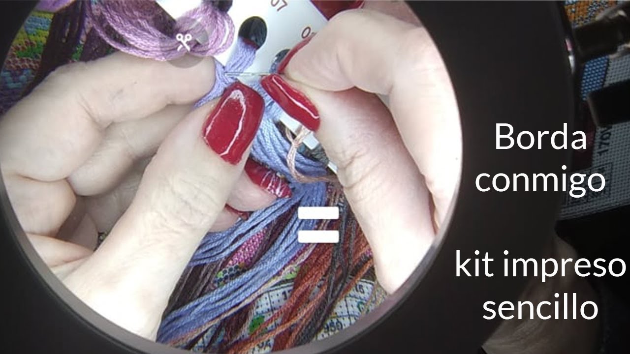 Borda conmigo un kit impreso sencillito