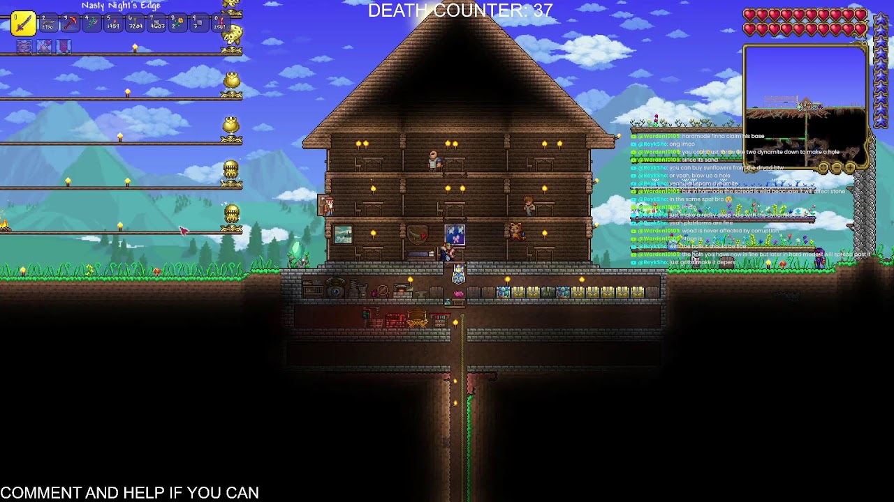 🟥 PLAYING TERRARIA MEDIUMCORE + MASTER UNTIL I GO INSANE 🟥 !HELP !COMMENT !DISCORD 🟥