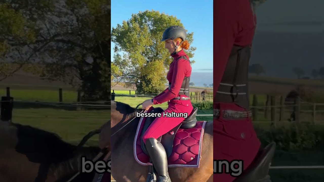 Reitkraft Riderform Pro - Haltungstrainer Für Perfekte Sitzposition & Aufrechte Körperhaltung