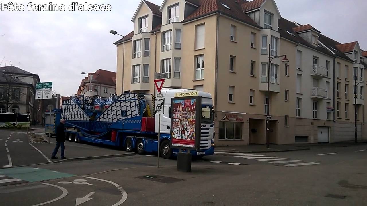Départ des convois | Foire de Printemps de Colmar 2016