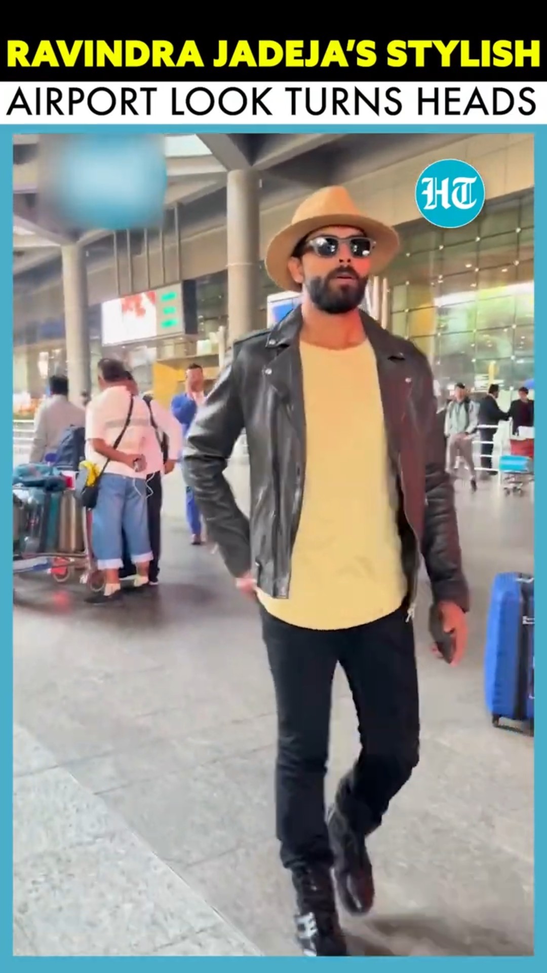 Watch: #Cricketer #RavindraJadeja’s Breezy #AirportStyle Is A Major #Fashion Win | #ytshorts #shorts