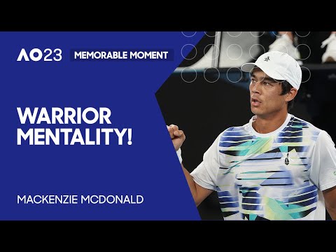 Mackenzie McDonald Works for the Winner! | Australian Open 2023