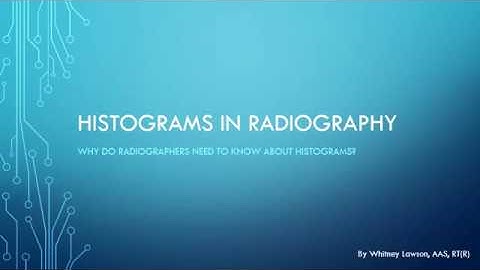 Histograms Whitney Lawson video