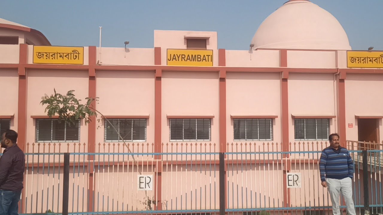 জয়রামবাটি স্টেশন আলোকবর্তিকায় সেজে উঠেছে আগামীকাল উদ্বোধন নতুন ট্রেনের