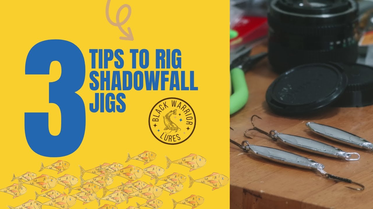 Mastering Micro Jigging: Rigging the ShadowFall Jig with Black Warrior  Lures 