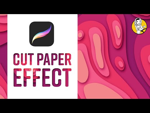 Cut Paper Effect in Procreate Tutorial