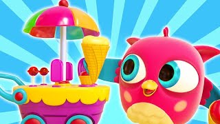 Learn colors for kids with baby cartoons full episodes. Hop Hop the owl & Learning toys for babies.