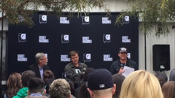 Tom DeLonge 2017 Q&A w. A.J Hartley & Peter Levenda for Sekret Machines - Chasing Shadows
