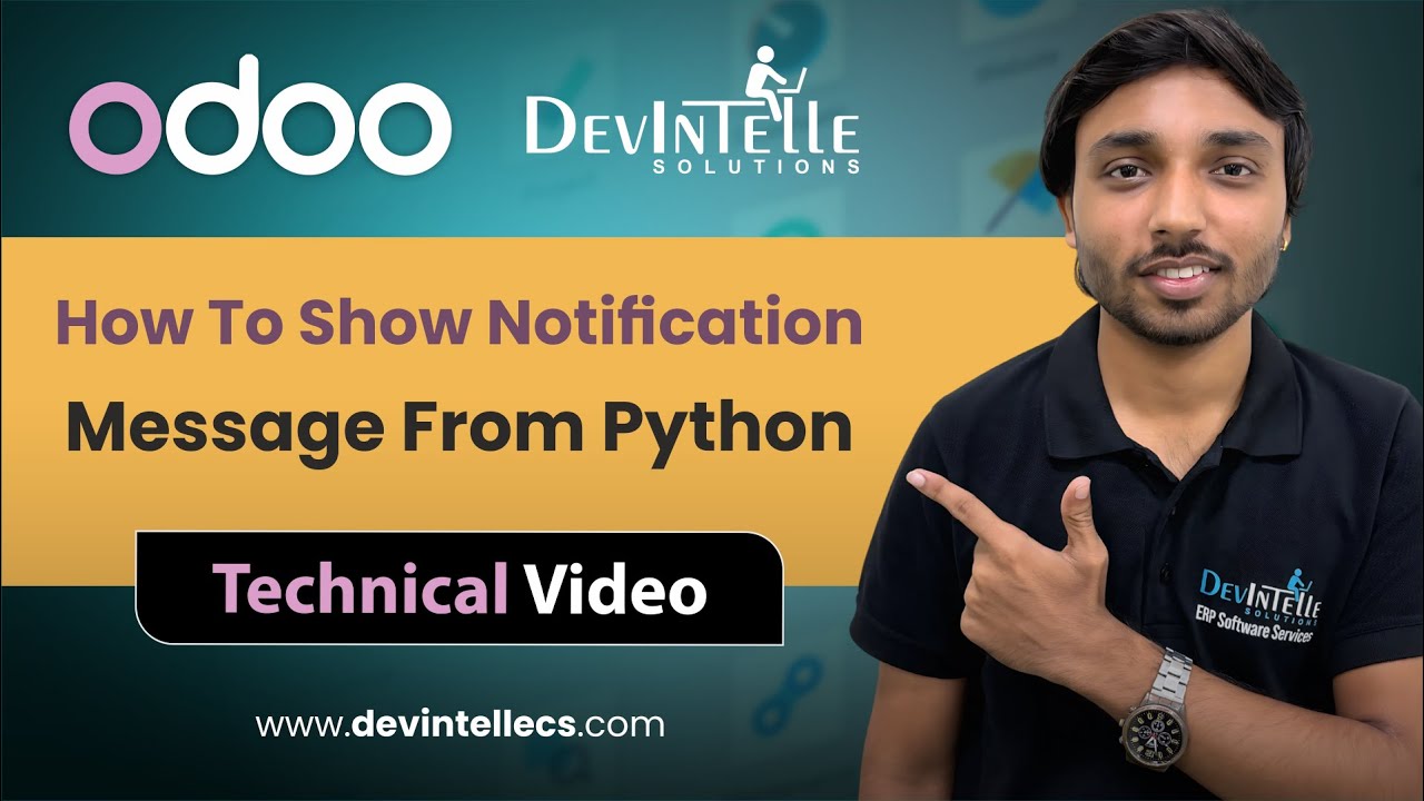 How To Show Notification Message From Python In Odoo