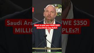 Saudi Arabia Paid Wwe 350M And The Stars Hated It?