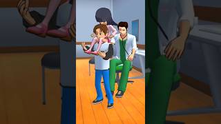 Yuta Pergi Untuk Memvaksinasi Adiknya shorts sakuraschoolsimulator cartoon animation viral