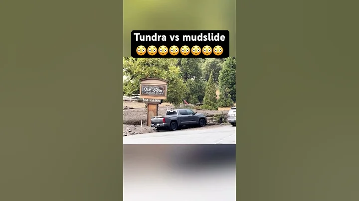Tundra vs Mudslide is crazy 😳🫣 #toyota #tundra #mudslide via ppv_tahoe