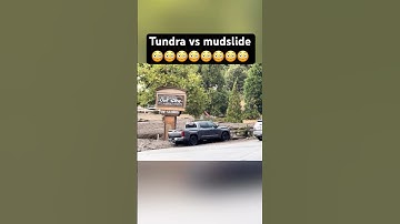 Tundra vs Mudslide is crazy 😳🫣 #toyota #tundra #mudslide via ppv_tahoe