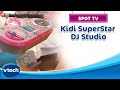 Kidi superstar dj studio  micro karaok interactif 9 en 1 avec table de mixage  vtech