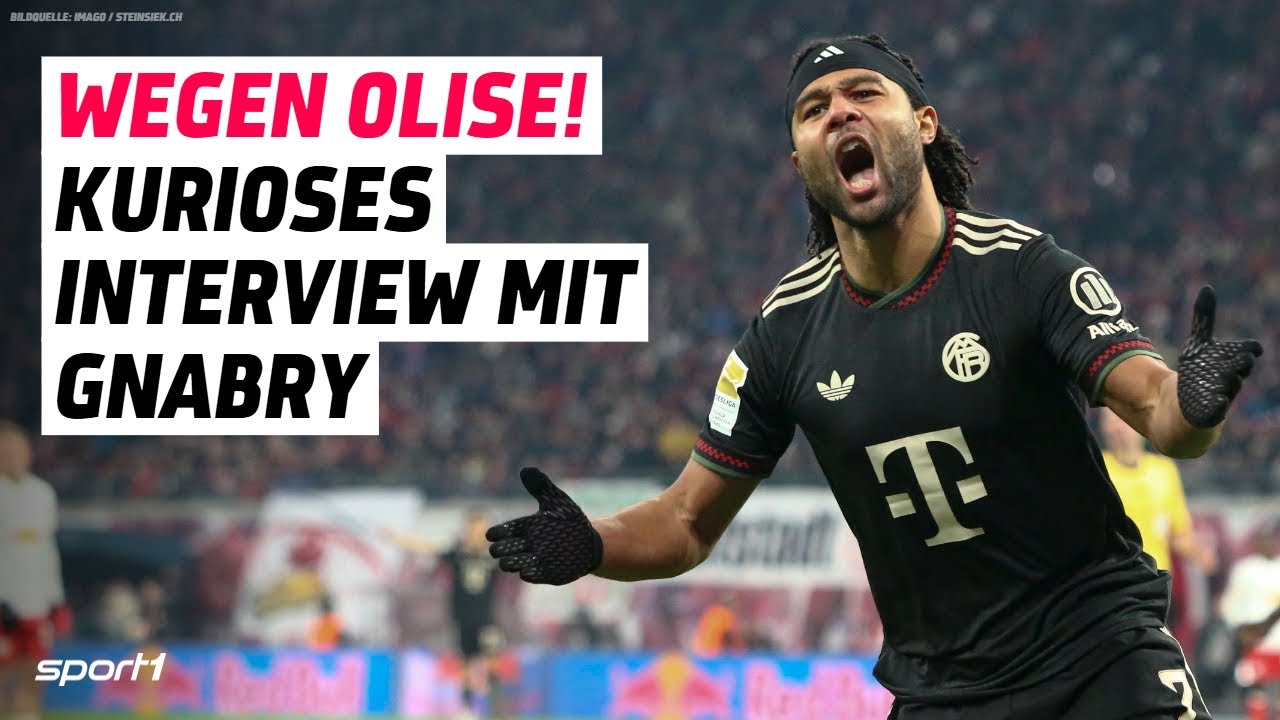 Wegen Olise! Kurioses Interview mit Gnabry